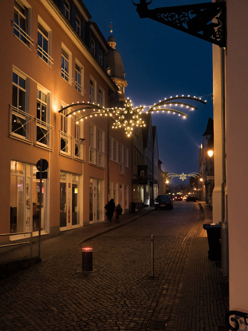 Waren Straßenbeleuchtung