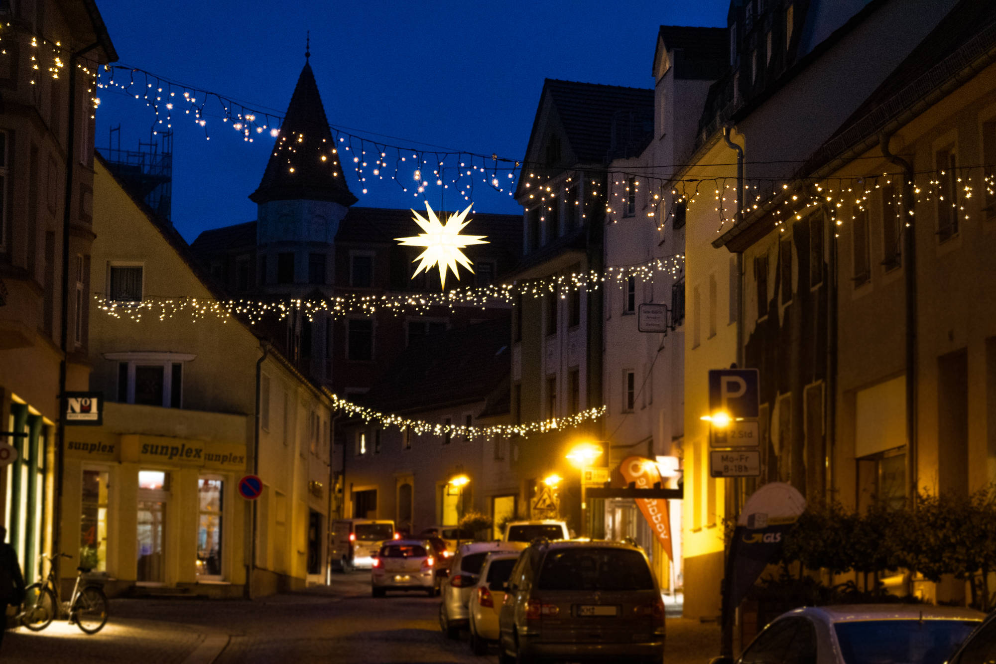 Radeberg Stern Überspannungen